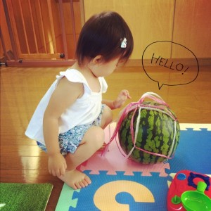 可愛いお客様・・・♡